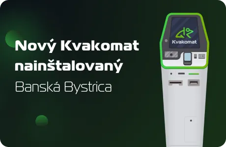 Nový bitcomat nainštalovaný: Banská Bystrica