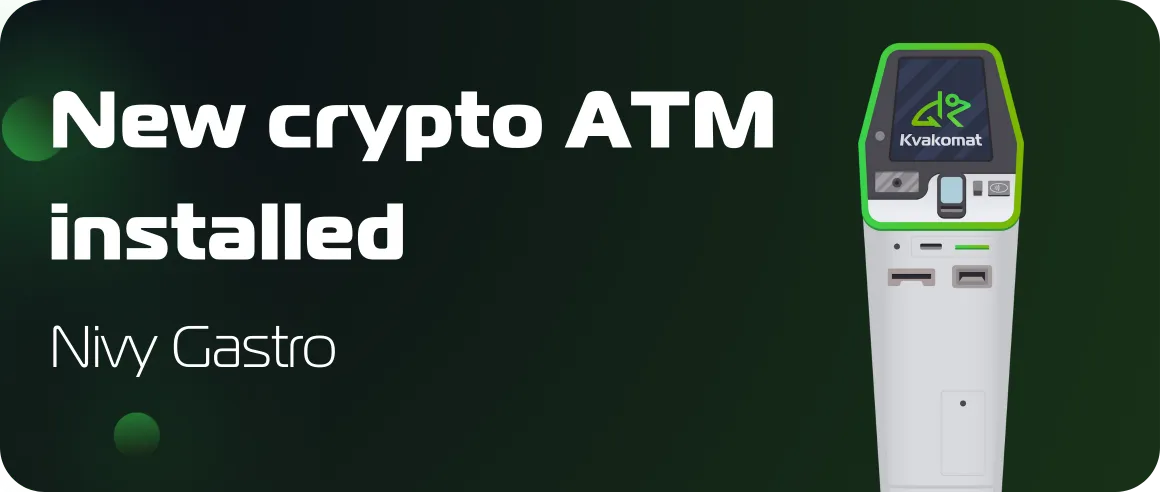 New crypto ATM installed: Nivy Gastro