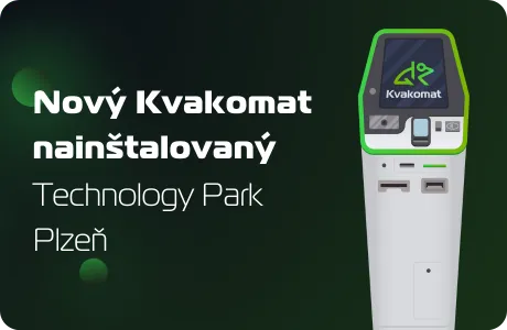 Nový bitcomat nainštalovaný: Technology Park, Plzeň