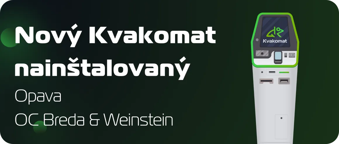 Nový Kvakomat nainštalovaný: OC Breda & Weinstein