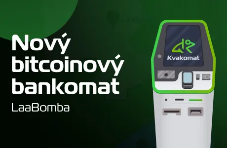 Nový krypto bankomat v Hevlíne!