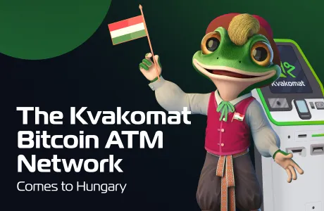 The Kvakomat Bitcoin ATM Network Comes to Hungary