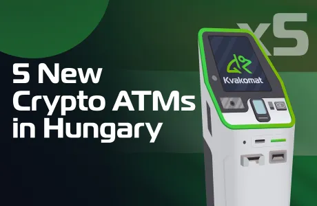 5 New Crypto ATMs in Hungary