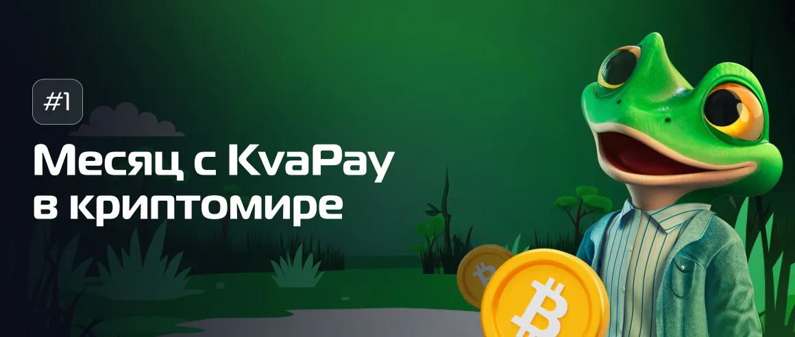 #1 Месяц с KvaPay в криптомире