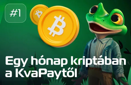 #1 Egy hónap kriptában a KvaPaytől