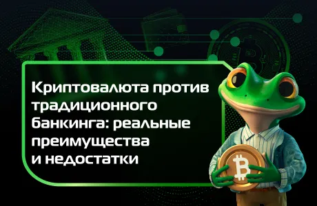 Криптовалюта против традиционного банкинга: реальные преимущества и недостатки