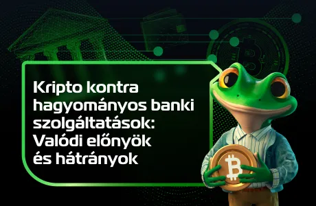 Kripto kontra hagyományos banki szolgáltatások: Valódi előnyök és hátrányok