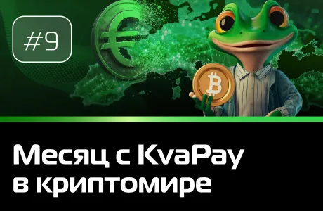 #9 Месяц KvaPay в криптовалюте