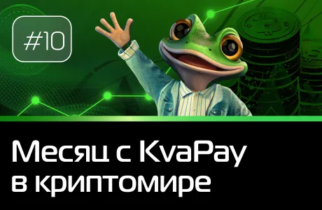 #10 Месяц KvaPay в криптовалюте
