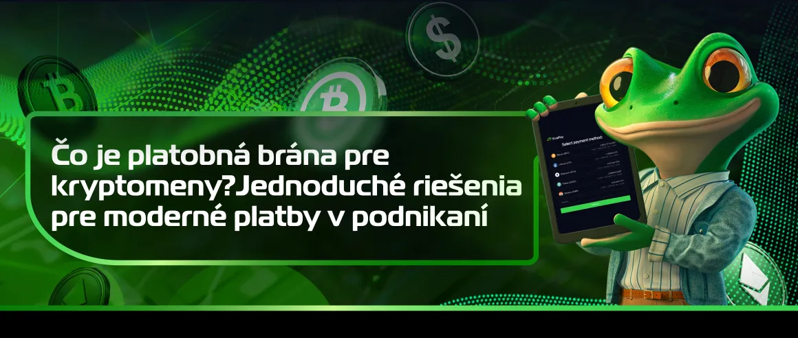 Čo je platobná brána pre kryptomeny? Jednoduché riešenia pre moderné platby v podnikaní