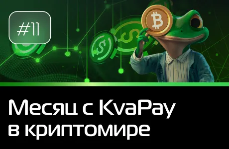 #11 Месяц KvaPay в криптовалюте