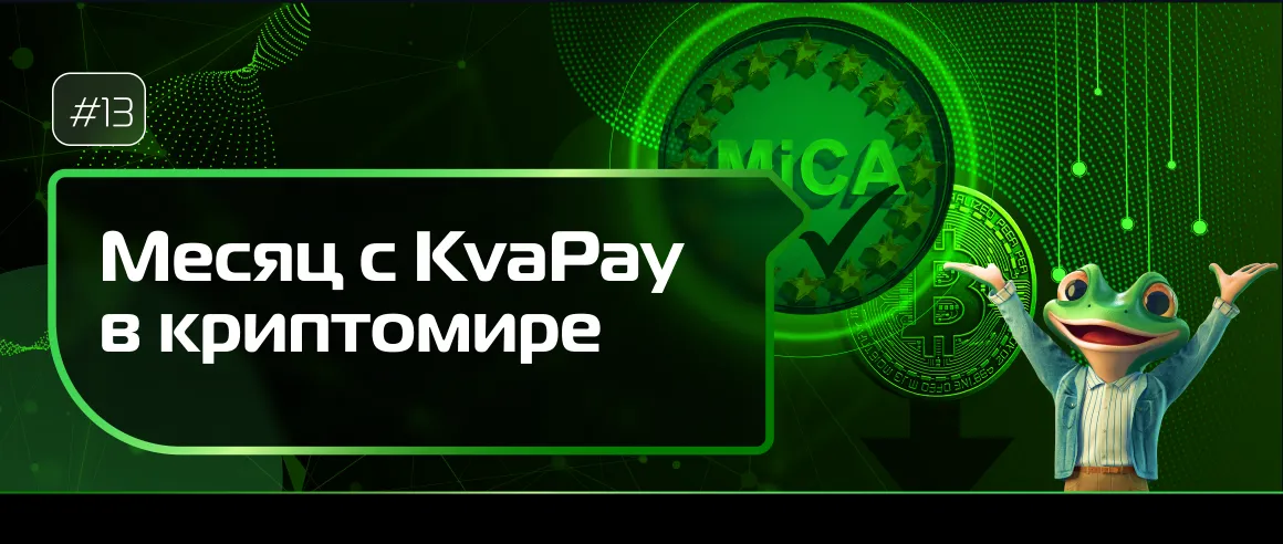 #13 Месяц KvaPay в криптовалюте