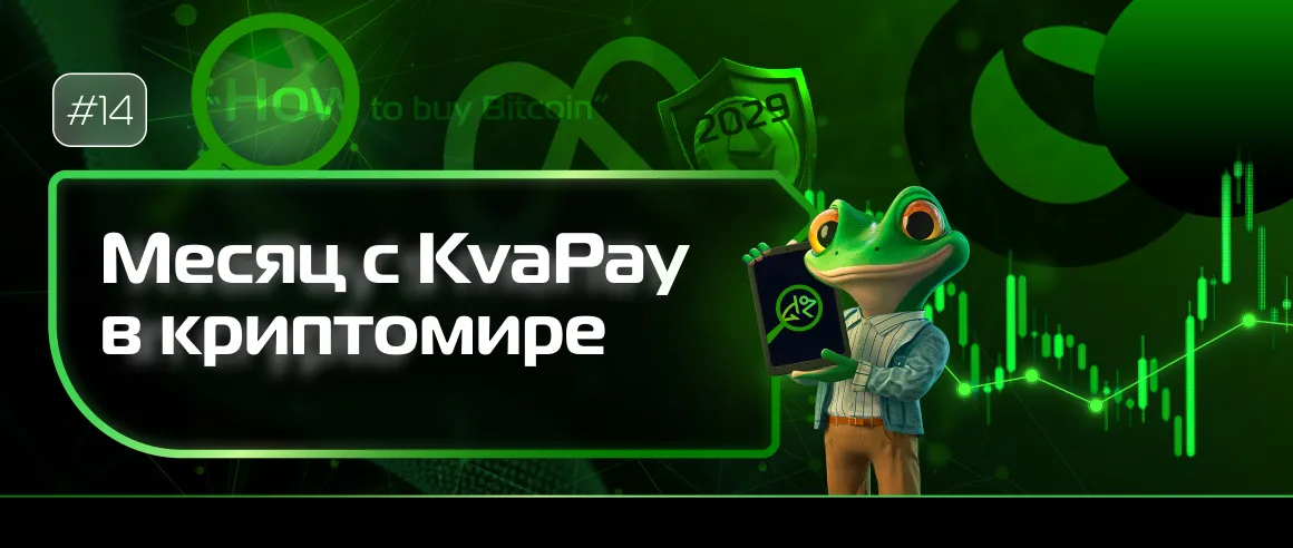 #14 Месяц KvaPay в криптовалюте