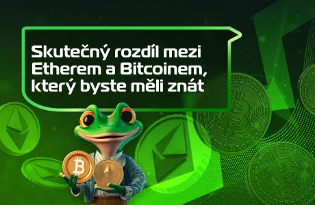 Skutečný rozdíl mezi Etherem a Bitcoinem, který byste měli znát