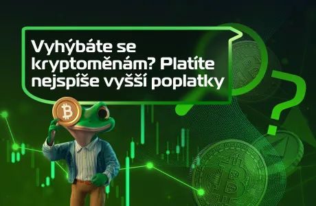 Vyhýbáte se kryptoměnám? Platíte nejspíše vyšší poplatky